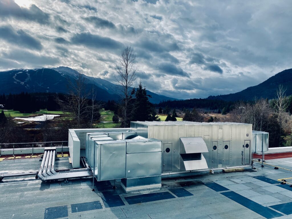 Whistler Meadows Air Handler for Natatorium